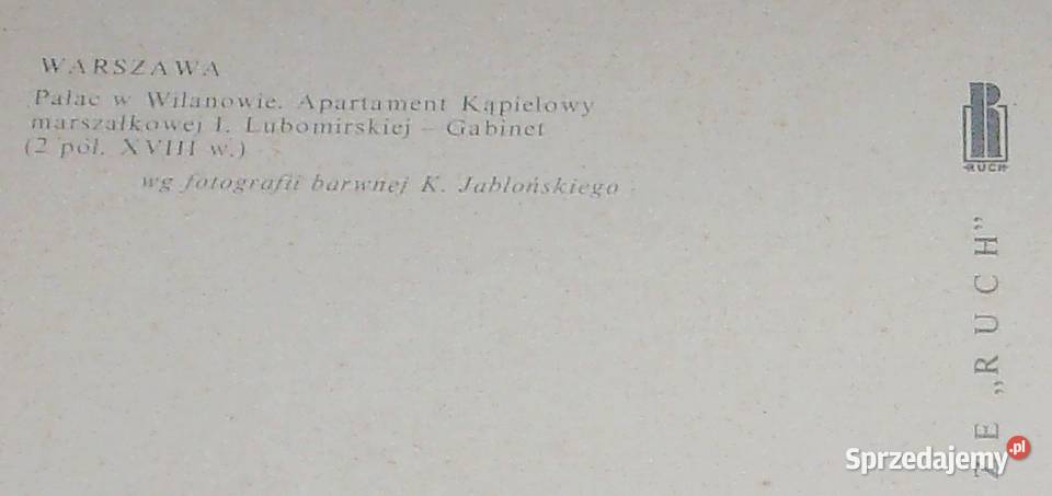 Warszawa na pocztówce z lat siedemdziesiątych Pozostałe Pruszków