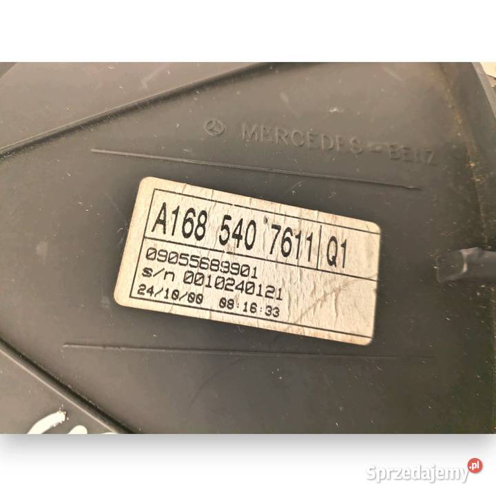 LICZNIK ZEGARY A1685407611 Mercedes W168 17 CDI Chełm