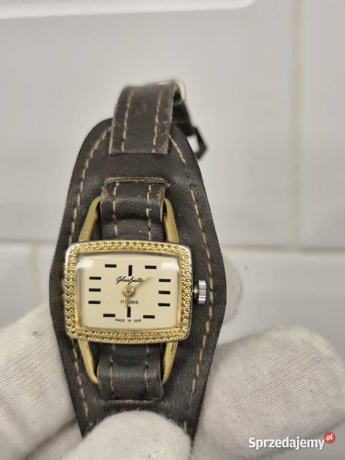 Vintage zegarek damski Glashutte Damskie Chorzów