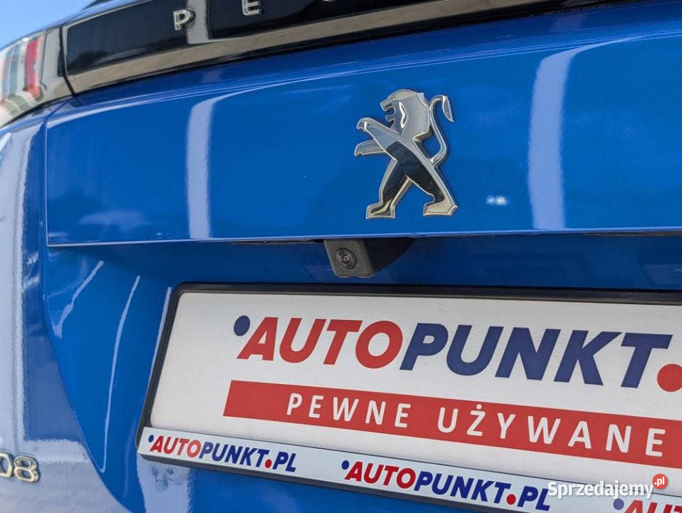 Peugeot 2008 2021r Kamera Ambiente CarPlay 1199cm3 pomorskie Gdańsk