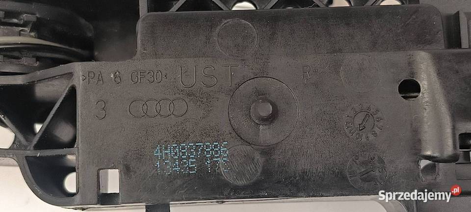 KLAMKA PRAWA TYŁ AUDI A6 C7 LIFT 4H0837886 osobowe Pozostałe Lipno sprzedam