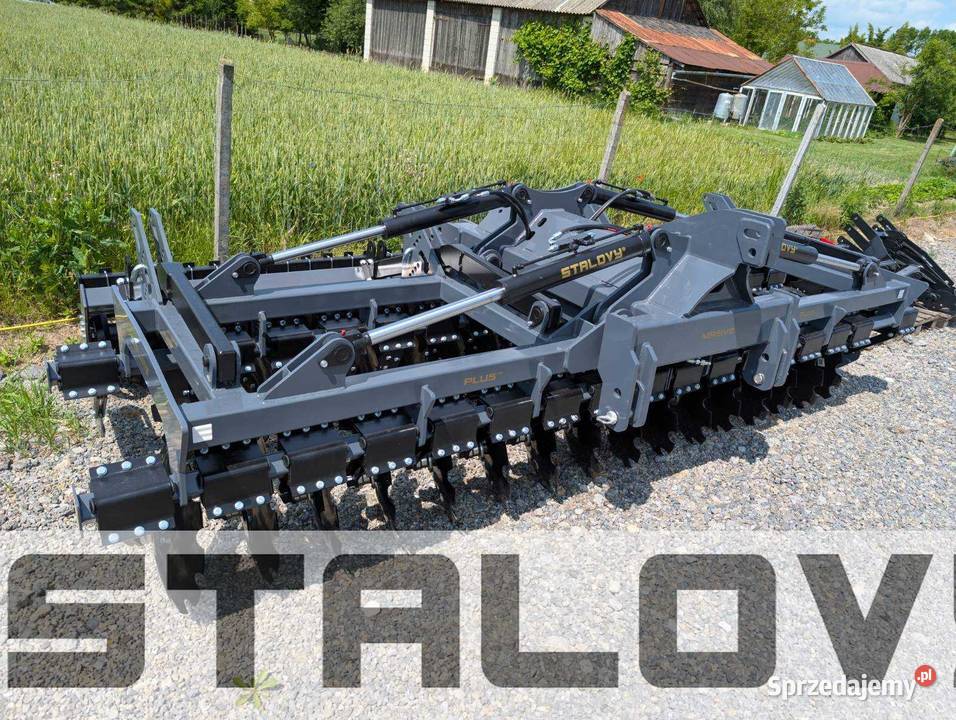 Hydrauliczna brona talerzowa hydraulicznie nieuszkodzony Barchaczów