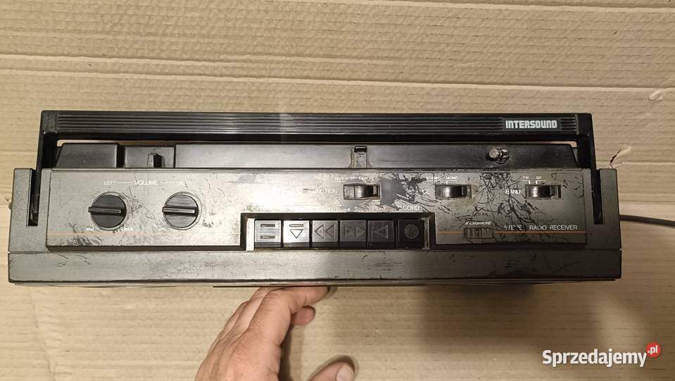 INTERSOUND SRX102 radiomagnetofon Poznań sprzedam