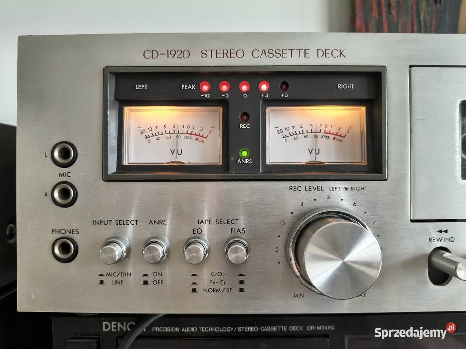 Magnetofon deck vintage JVC CD 1920 sprawny Warszawa