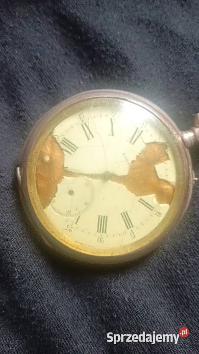DWA ZEGARKI KIESZONKOWE LONGINES STARY SREBRO małopolskie Sucha Beskidzka
