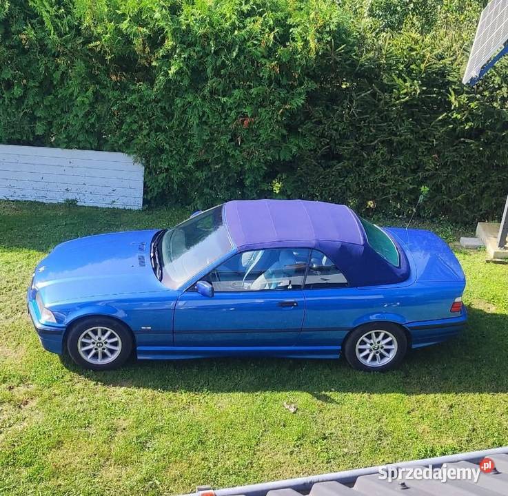 BMW E36 Cabrio Estorilblau indyvidual 97r Paul Rok produkcji 1997 Grzegorzówka sprzedam