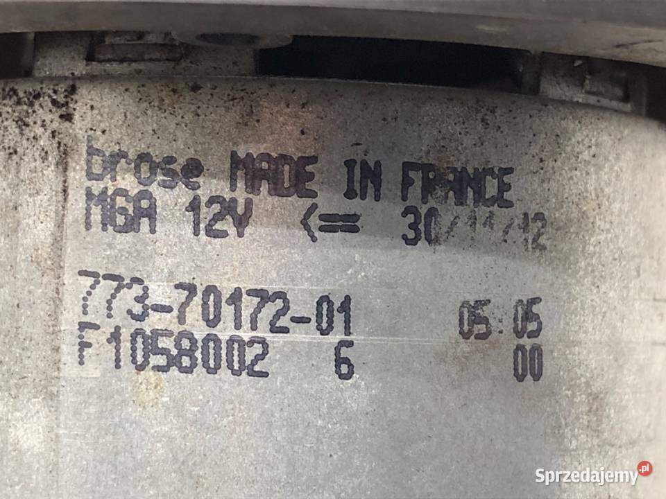 DMUCHAWA NAWIEWU CITROEN C4 I WENTYLATOR sprzedam