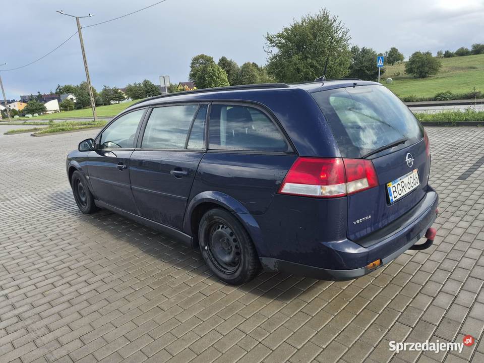 VECTRA Z HAKIEM sprawna 2005r podlaskie Grajewo sprzedam
