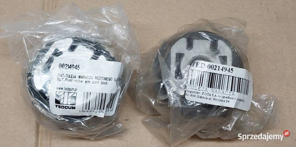 2X TULEJA WAHACZA PRZÓD FIAT IDEA 350 LANCIA Mielęcin