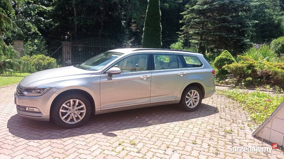 Passat B8 TDI 20 2016r welurowa tapicerka Łabowa