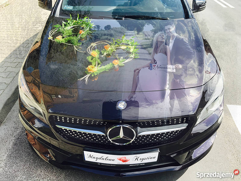 Auto ślub wesele Mercedes Poznań