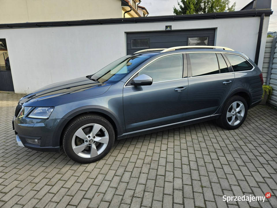 koda Octavia SCOUT 20 TDI 184 4x4 LED wyposażony Gdynia sprzedam
