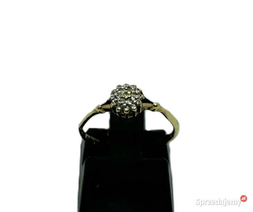 Złoty Pierścionek pr 333 085g R7 złoto Elbląg