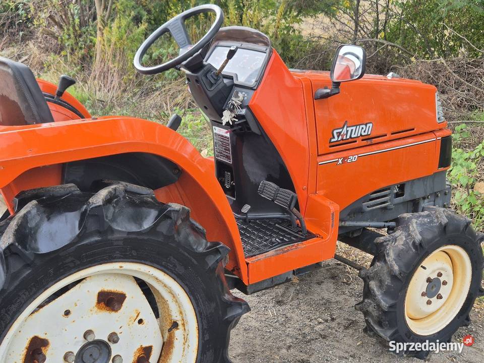 Traktorek KUBOTA X20D 20 44 Wspomaganie Małuszyn