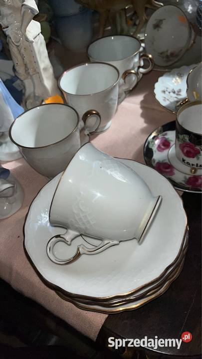 Filiżanka Syg Alka Import Relief w porcelanie pomorskie Gdańsk