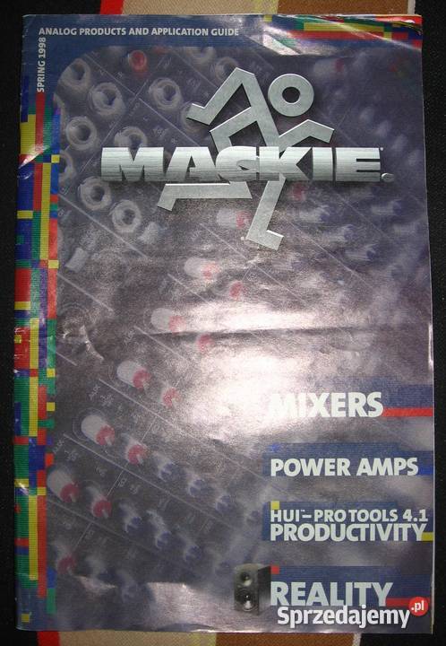 MACKIE Spring 1998 Analog Products and pomorskie Kępice
