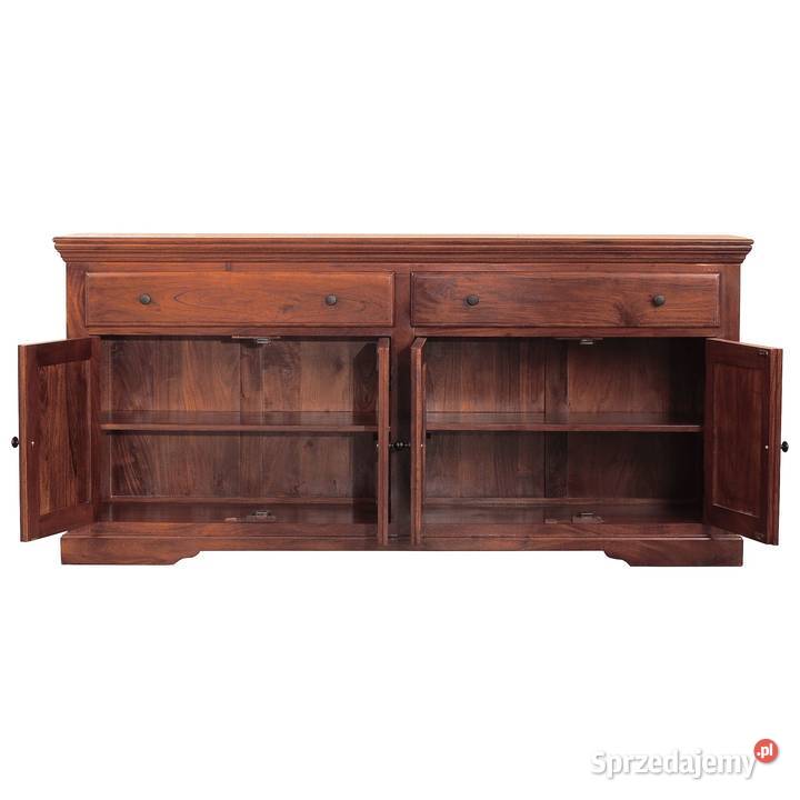 Duża komoda LONDON 180 w stylu kolonialnym z 85cm Lublin