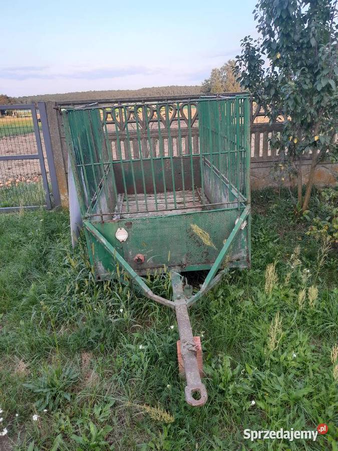 Dwukółka rolnicza przyczepa rolnicza łódzkie Lubochnia