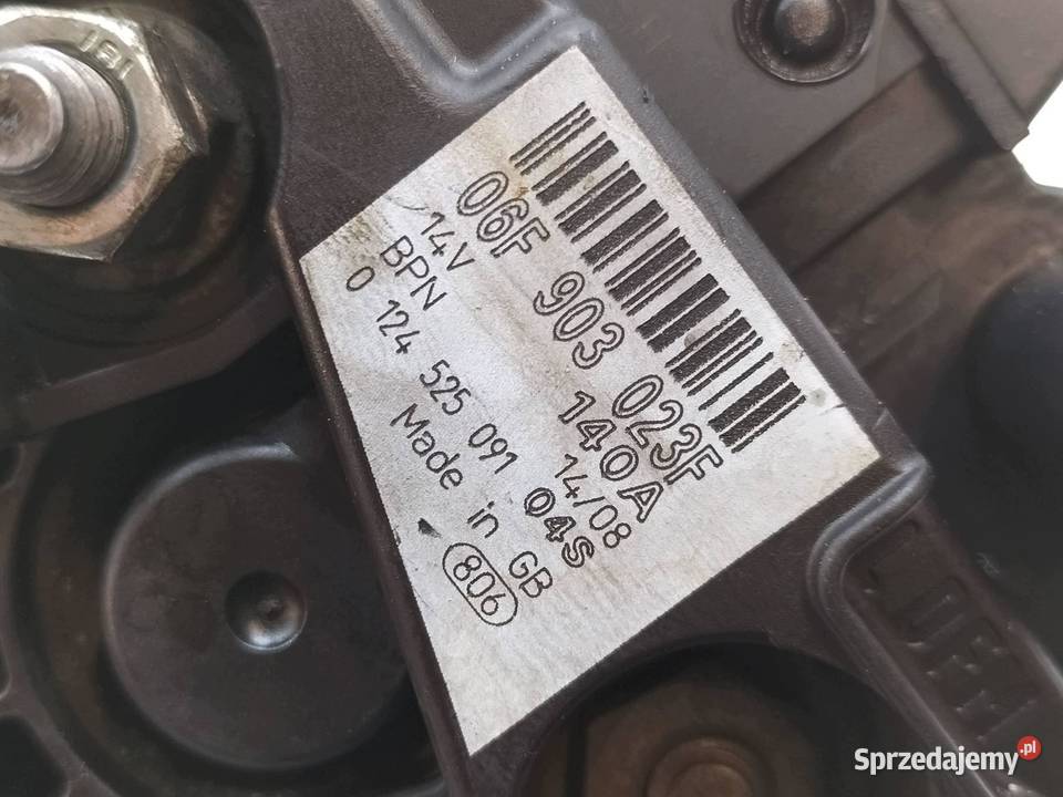 ALTERNATOR 06F903023F 0124525091 19 TDI VW