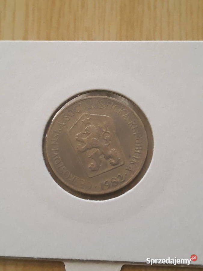 1 Korona Czechosłowacja 1982 r wielkopolskie Konin