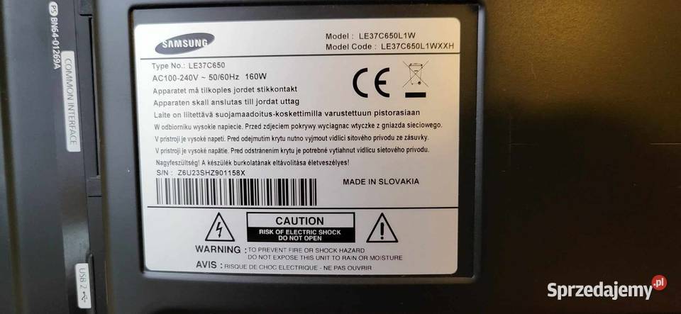 Telewizor Samsung 37 cale Szczecin
