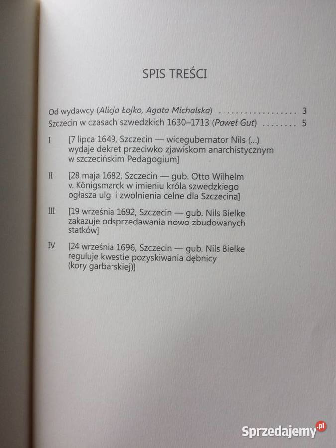 3725 Dokumenty Władzy Szwedzkiej Na Pomorzu W Szczecin