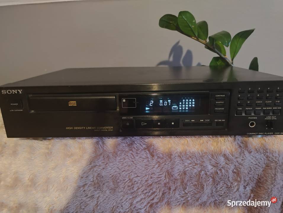 Odtwarzacz CD Sony cdp 395 Trzebuska