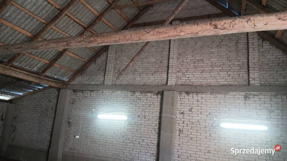 Stodoła na magazyn 1313 podlaskie Zastocze