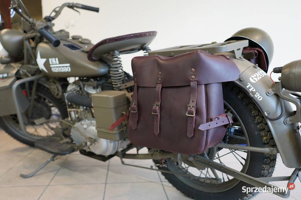 Motocykl Indian 741 zabytek wojsko koneserów Rok produkcji 1942 Łańcut