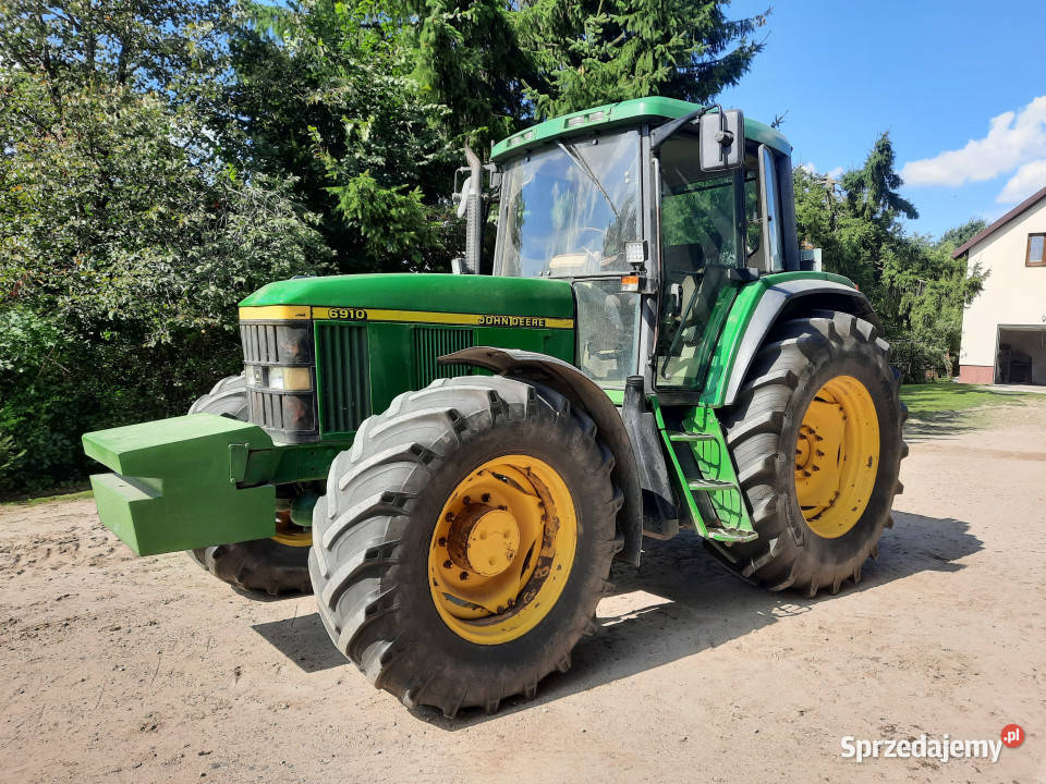 Ciągnik JOHN DEERE 6910 4x4 oś TLS tempomat TMS Połoski Stare sprzedam