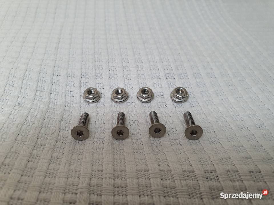 ZESTAW ŚRUB OSŁONY WYDECHU HEATSHIELD SCREWS NUT Poznań