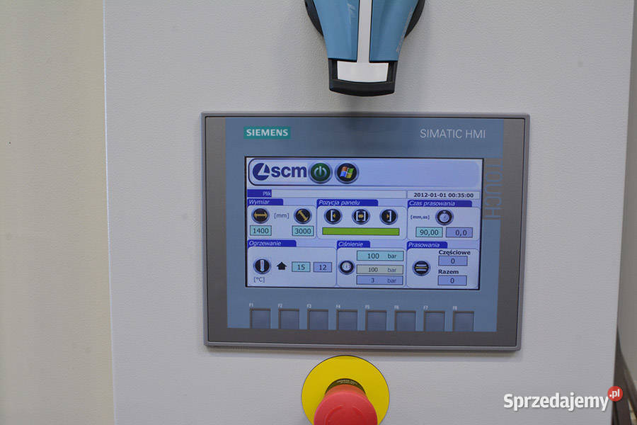 6505 PRASA HYDRAULICZNA SCM SERGIANI GS 6095 Produkcja