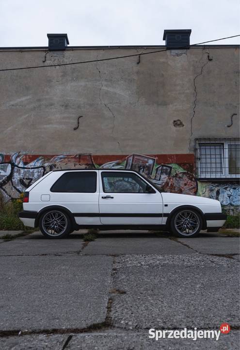 Volkswagen Golf II 16 b regulowane zawieszenie podlaskie Piątnica Poduchowna