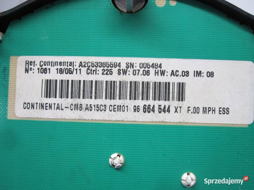 CITROEN DS3 11r licznik zegary 96664544XT osobowe Kielce