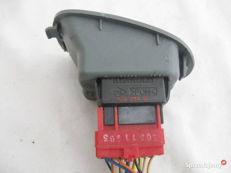 MEGANE SCENIC I WŁĄCZNIK SZYB PRZÓD LEWY mechanizmy opuszczania szyb Szczecinek