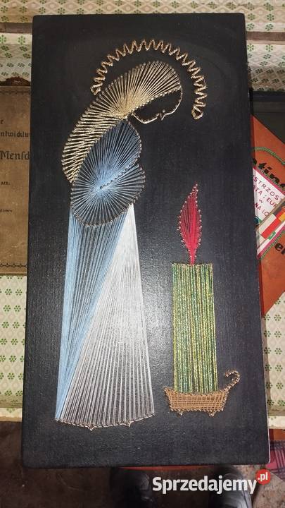 Obraz w technice string art Obrazki i obrazy Zabrze