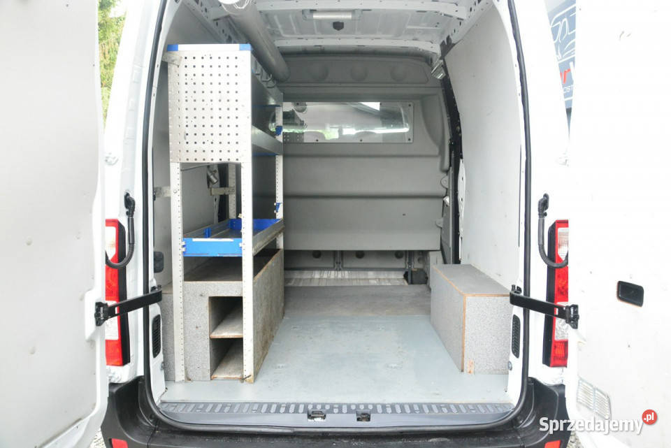 Renault Master średniak 7 osobowy L2H2 wielofunkcyjna kierownica Warszawa