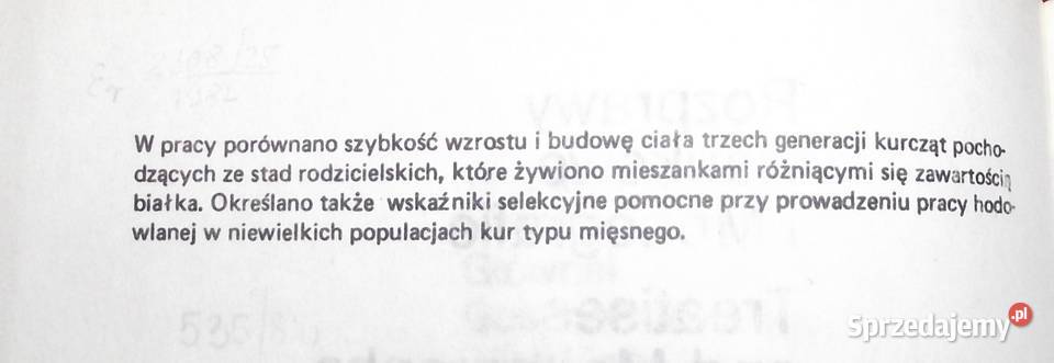 R Świerczewska Wpływ żywienia stad na wzrost biologia, ekologia