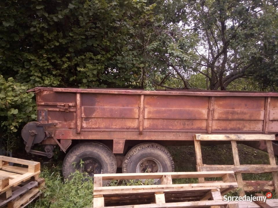 Tandem rama pod zabudowe Przyczepy rolnicze Bukówko