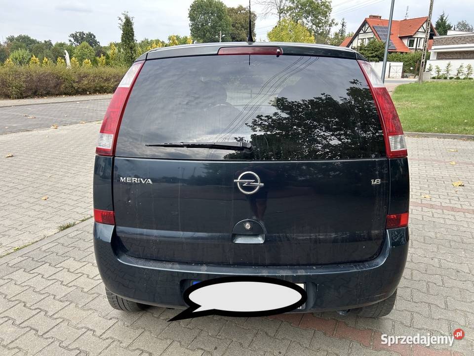 Opel Meriva 18 benz ZAMIANA NA osobowe dostawcze Rok produkcji 2005