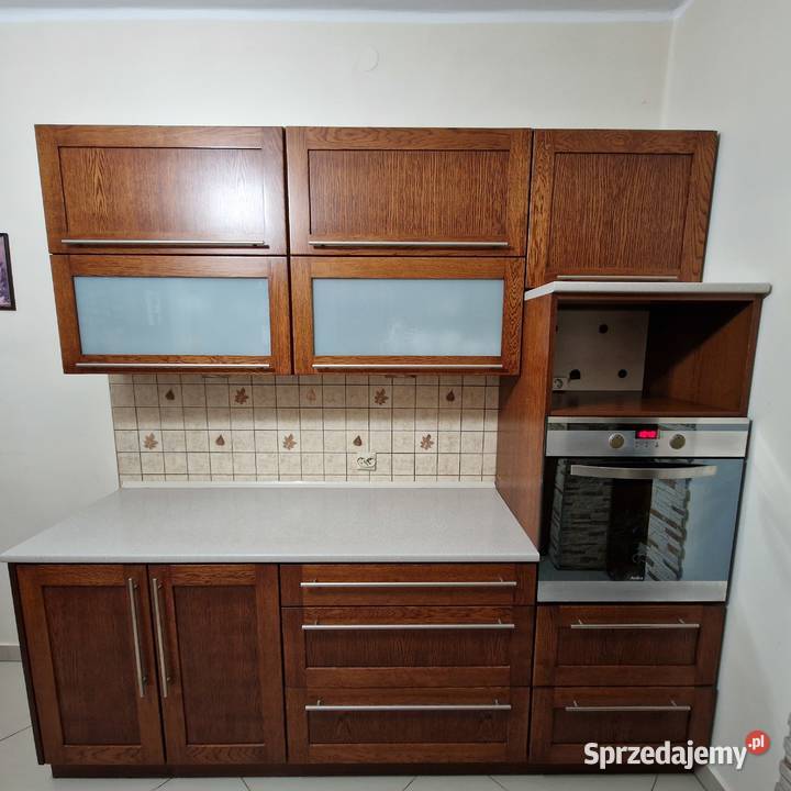 Meble kuchenne drewniane Przeginia sprzedam