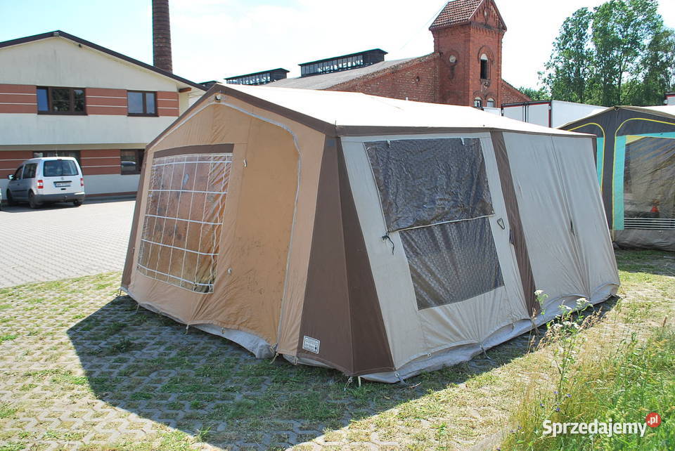 RETRO PRZYCZEPA KEMPINGOWA NAMIOTOWA CONWAY Grzebowilk sprzedam