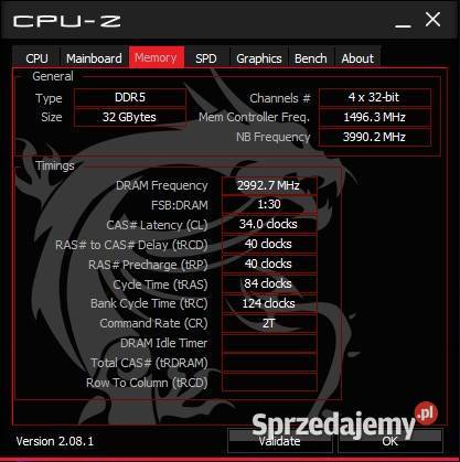 MSI Pro i514600KF 32GB 4TB WiFi RTX 4060TI 16GB Liczba rdzeni procesora 6
