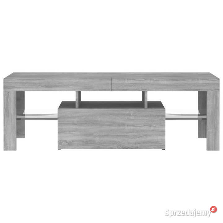 Szafka pod TV z LED szary dąb sonoma 120x35x40 Warszawa sprzedam