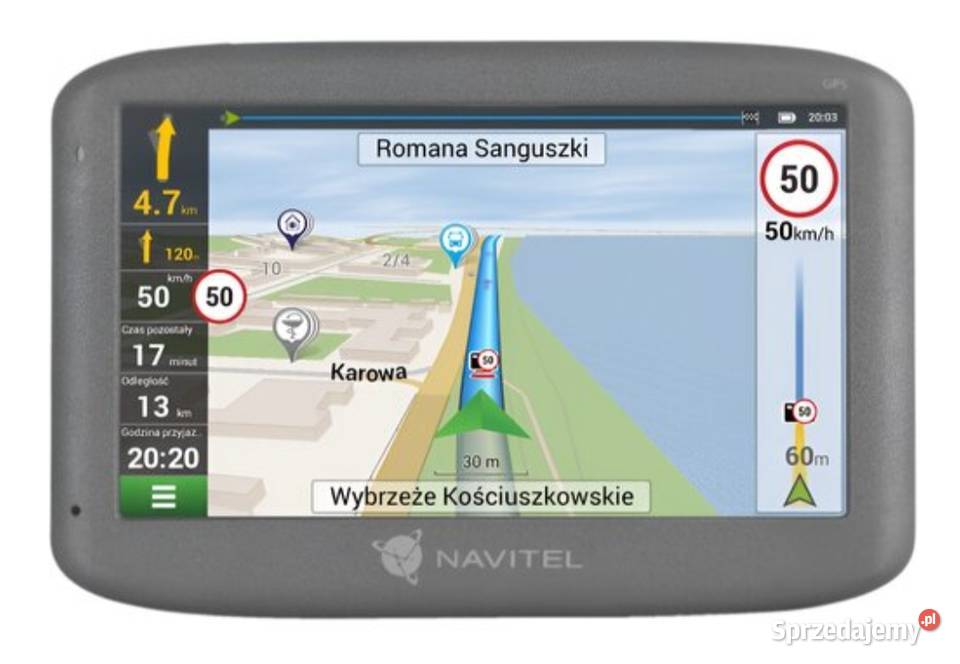 Nawigacja Navitel E 501 Łódź