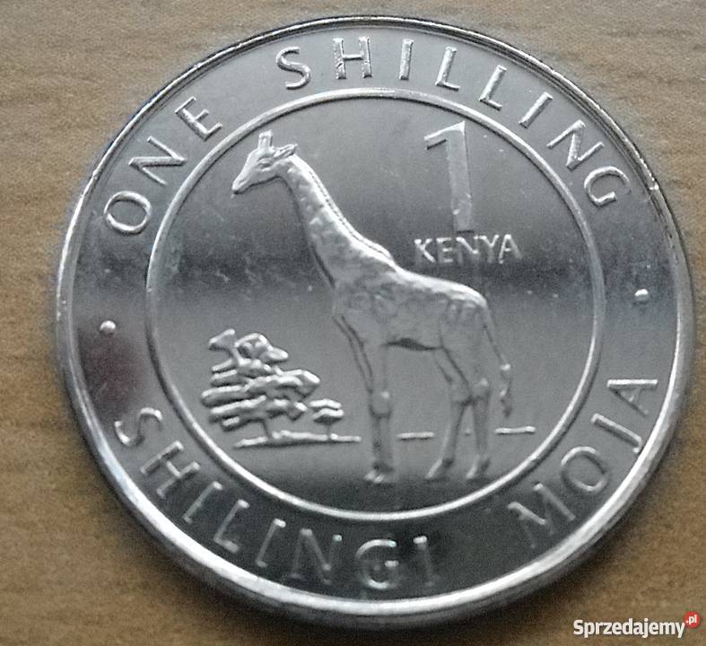KENYA1 SHILINGI2018 r ŻYRAFA mazowieckie