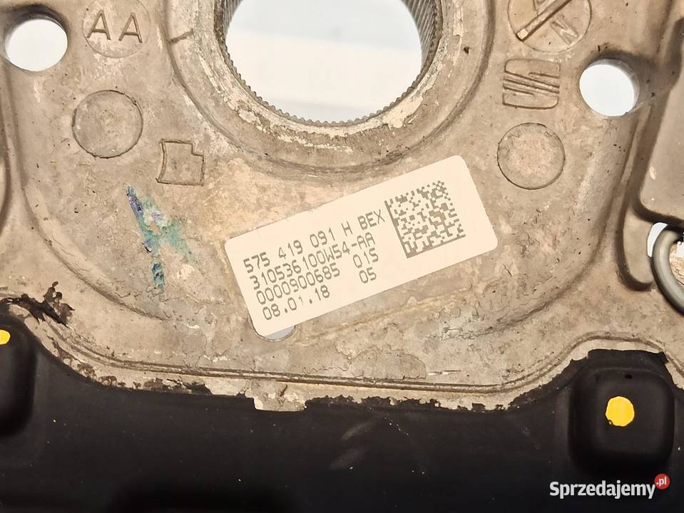 SEAT LEON III FR KIEROWNICA SKÓRA CZERWONA NIĆ Kierownice sprzedam
