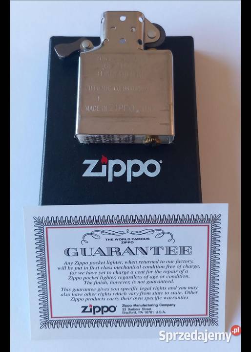 Limitowana zapalniczka Zippo AA789 Zielona Góra