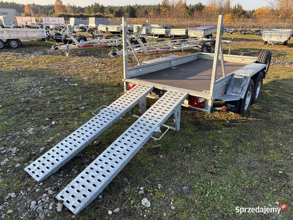 Przyczepa minikoparka BORO NIEWIADÓW 3500DMC Rok produkcji 2025