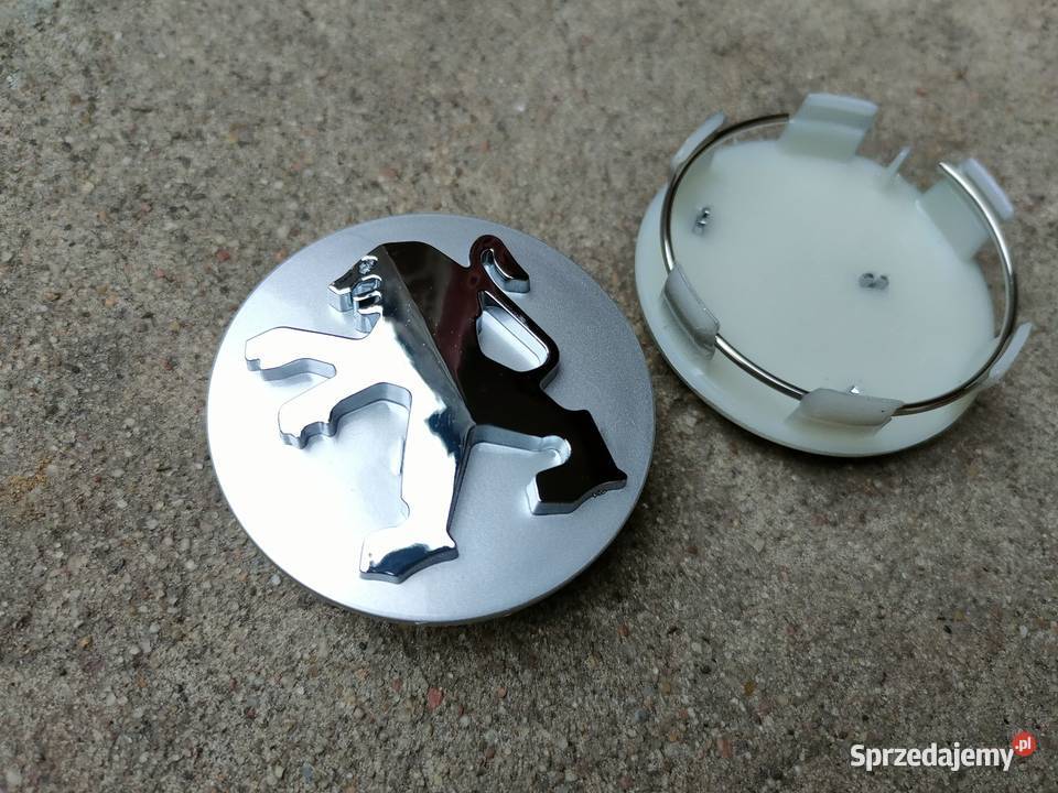 Nowe Dekielki Peugeot 60mm57mm do felg 207 208 śląskie Katowice